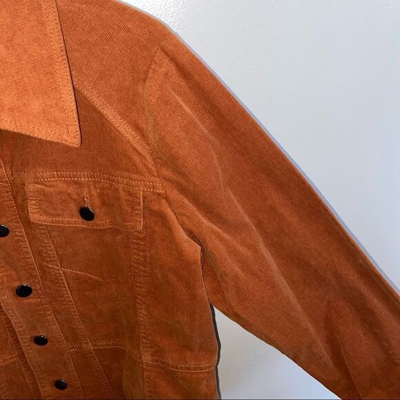 Metro style tan corduroy Jacket - Picture 9 of 11